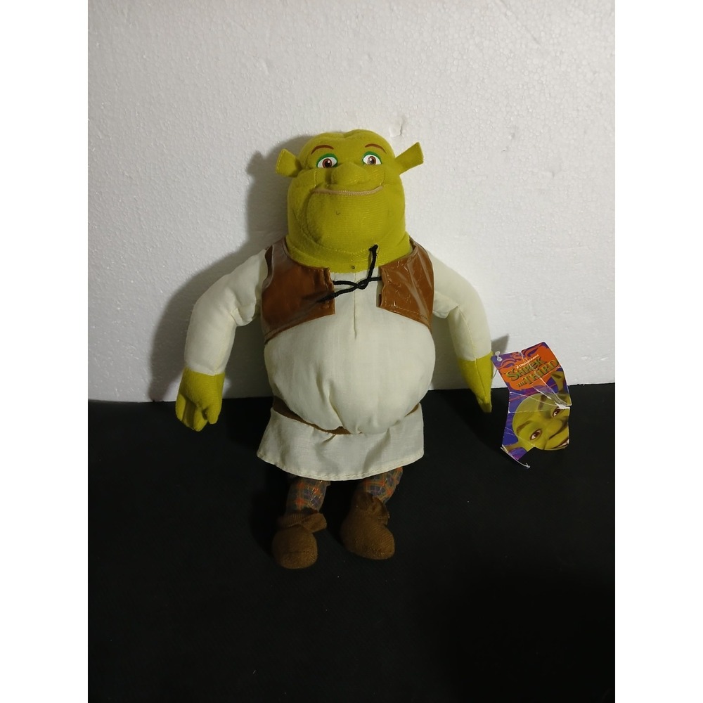 Shrek the Third Plush Shrek - Dreamworks Kellytoy 2007